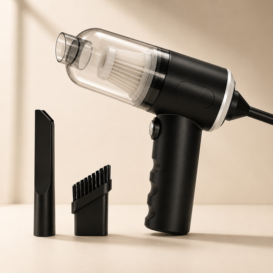 3-in-1 Cordless Mini Vacuum Cleaner | Powerful Air Blower for Car & Home