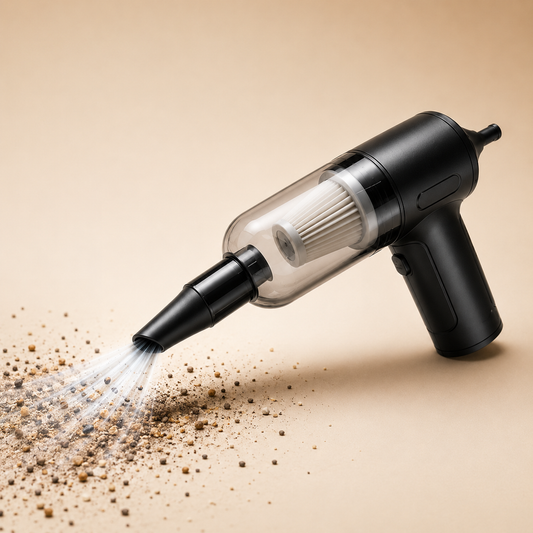 3-in-1 Cordless Mini Vacuum Cleaner | Powerful Air Blower for Car & Home